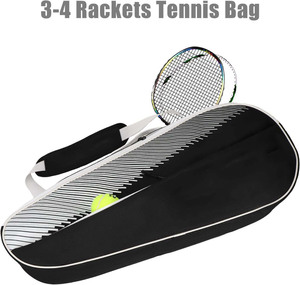 Muestra gratuita, bolsa de tenis acolchada de alta calidad, bolsa de lona, bolsa de tenis personalizada para fitness, para mujeres y hombres - Product Image 4