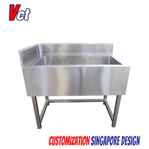 VICTORY Éviers de cuisine/hôpital en acier inoxydable personnalisés Inox durable pour fournitures d'hôtel et de restaurant - Product Image 6