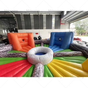 Commercial Interactive Sports <b>Games</b> High Quality Hippo Chow Down Hungry Sporty <b>Inflatable</b> Bungee <b>Game</b> SP8 <b>Inflatable</b> Hungry - Product Image 3