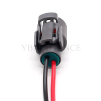Sensor tekanan oli, sakelar tekanan oli 2 Pin, Sensor cairan pendingin, Harness nirkabel untuk Honda Civic Integra B D H F mesin VTEC 6189-0156