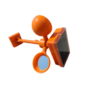 Offre Spéciale – <span class=keywords><strong>Répulsif</strong></span> Solaire Portable pour Oiseaux, Silencieux, en ABS Orange, Étanche, Alimenté par Énergie Solaire, Portée 20-50m (avec vent) - Product Image 5