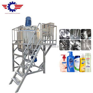 Tanque Mezclador <span class=keywords><strong>de</strong></span> Líquidos <span class=keywords><strong>con</strong></span> Plataforma Personalizable <span class=keywords><strong>de</strong></span> Acero Inoxidable para Champú, Detergente y Jabón <span class=keywords><strong>de</strong></span> Manos - Product Image 1