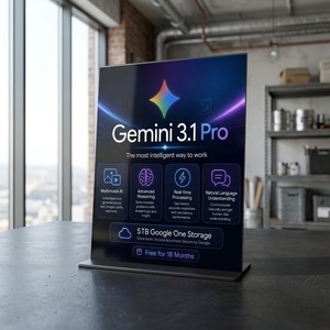 Abbonamento Ufficiale Google <span class=keywords><strong>Gemini</strong></span> 3.1 Pro di 12 Mesi, 5TB di Spazio di Archiviazione Google One, Utilizzo Globale, Collegamento ad Account Email Personale - Product Image 2