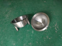 Capsule d'exploration en eaux profondes en alliage de titane résistant à la pression Gr4 TI6AL4V, coque sphérique, réservoir hermétique hémisphérique