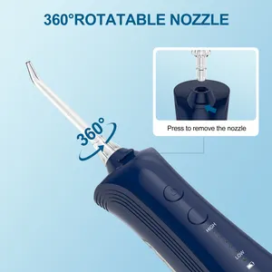 Nouveaux arrivages Jet d'eau dentaire professionnel portable Appareils de détail personnels Réservoir d'eau de 185ml Irrigateur oral