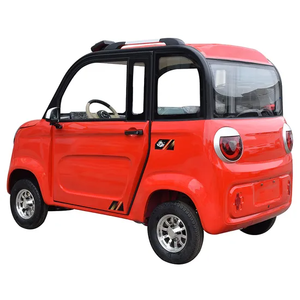 Mini voiture électrique à basse vitesse 4 roues 2 portes 4 sièges ABS A6 nouveau modèle moteur fort 4 places petite voiture électrique intelligente - Product Image 6