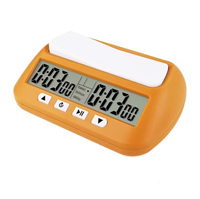 Reloj de ajedrez 3 en 1, temporizador de ajedrez Digital profesional portátil multiusos, temporizador de juego