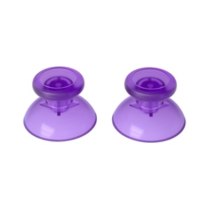 EXtremeRate Clear Purple Analog Thumb Sticks Replacement 3D <b>Joystick</b> Thumbsticks for Nintendo <b>Switch</b> Pro Controller - Product Image 1
