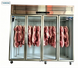 <span class=keywords><strong>Vitrina</strong></span> Refrigerada Premium para Exhibición de Carne, con Puerta de Vidrio Comercial y Termostato Digital, para Restaurantes, Hoteles y Carnicerías - Product Image 5