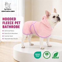 Fournitures de toilettage pour animaux de compagnie, peignoir pour animaux de compagnie multi-tailles, serviette de séchage super absorbante pour chiens, poncho à capuche pour chiens et chats de petite, moyenne et grande taille