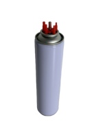 Bombelettes aérosols vides en fer blanc D52 D57 D65 D70 100ml 200ml 300ml 450ml 550ml 900ml 52*195mm pour gaz de briquet