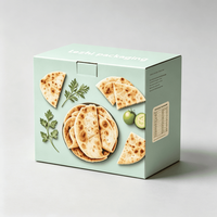 Cajas Personalizadas para Panqueques Congelados, Empaque de Cartón Impreso para Productos Alimenticios
