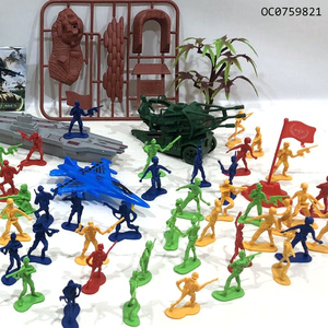 Faire semblant de jouer au bateau, avion, petits soldats miniatures, modèle de voiture militaire, jouets - Product Image 4