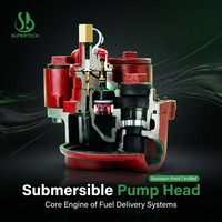 Tête de pompe submersible série QYB, efficace et sûre, 200-350 L/min, pièces de rechange automatiques pour citerne, vente en gros.