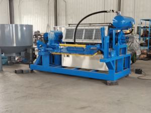 Machine de fabrication de boîtes et de plateaux à œufs rotatifs à 4 côtés entièrement automatique contrôlée par PLC avec <span class=keywords><strong>moteur</strong></span> Haute capacité 3000 pièces/heure - Product Image 5