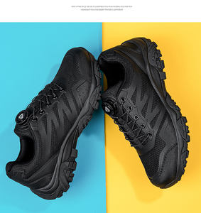 DF 6003 Zapatos Deportivos Casuales Antideslizantes con Cordones, Zapatos para Correr, Senderismo, Ligeros y de Seguridad - Product Image 4