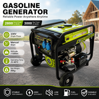 E-XIAPU 3000 Watt 220V/230v 	   Générateur à essence AVR portable pour travaux en extérieur