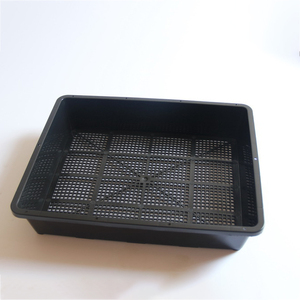 DD1657 Plateaux de culture <span class=keywords><strong>en</strong></span> <span class=keywords><strong>plastique</strong></span> Microgreens pour Mini Pot de fleurs Pépinière Germination Propagator Mesh Bottom Seed Starter Trays - Product Image 1
