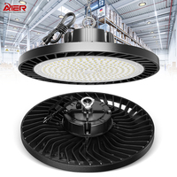 Lampu LED UFO High Bay 150W 200W IP65 untuk Pabrik, Gudang, Bengkel, Garasi, dan Penerangan Komersial
