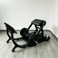Appareil de musculation professionnel réglable à charge libre pour pont de hanche, poussée de hanche debout, extension dorsale et poussée de hanche