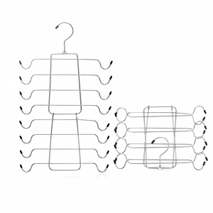 Gantungan Pakaian Dalam Multi-Tingkat, <span class=keywords><strong>Organizer</strong></span> Penyimpanan, Pengait Syal, Rak Syal Multifungsi, Gantungan BH Tanpa Tali - Product Image 5