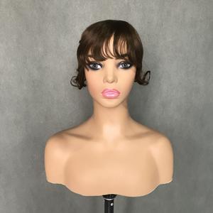 <span class=keywords><strong>Frange</strong></span> de perruque en <span class=keywords><strong>cheveux</strong></span> humains naturels, bouclée, facile à poser, haute simulation, forme triangulaire, peut être permanentée et teinte - Product Image 4