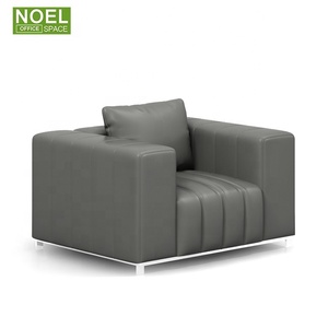 Mobilier moderne Chaise De Bureau Ergonomique 3 Places Salle D'attente Fauteuil Canapé En Cuir de Bureau - Product Image 5