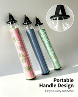 Sacs de rangement modernes personnalisés en PVC transparent pour Mahjong avec fermeture éclair et poignée – Écologiques, durables, pliables, résistants à l'eau, faciles à utiliser