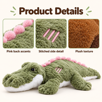Jouets en peluche EPT pour animaux, 5 styles : Koala, Tigre, Capybara, Crocodile, Dragon – Collection de personnages doux et moelleux