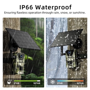 Usine en gros haute définition 4MP caméra de chasse en plein air 4G réseau infrarouge Vision nocturne capteur CMOS pour l'<span class=keywords><strong>observation</strong></span> des <span class=keywords><strong>animaux</strong></span> - Product Image 5