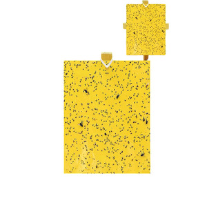 Trampa Adhesiva Impermeable de 20*25 cm para Granja, Tabla de Pegamento de Doble Cara para Insectos, para Mosca de la Fruta/Mosca Blanca/Trips - Product Image 1