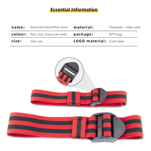 MKAS egzersiz Fitness tıkanıklığı eğitim kan akış kısıtlama bantları kan akış kısıtlama bantları - Product Image 4