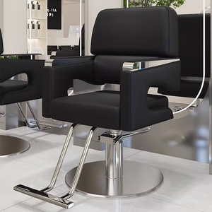 Fauteuil <span class=keywords><strong>de</strong></span> Barbier Inclinable Robuste pour Salon <span class=keywords><strong>de</strong></span> Beauté Africain - Product Image 1