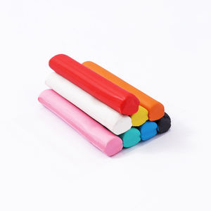 Foska Plastilina Reusable dan Tidak Mengeringkan 8 Warna Stik Tanah Liat untuk Pemodelan dengan Kemasan Kartu Blister untuk Proyek Seni dan Kerajinan - Product Image 3