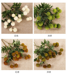 Décorations artificielles en forme de cône de pin, boules de pin, accessoires de photographie, décorations pour la maison, utilisation pour les mariages, en plastique écologique, longueur 57 cm, pour l'intérieur - Product Image 6