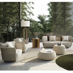 5 pièces exotiques rottan extérieur <span class=keywords><strong>jardin</strong></span> somptueux chaise en rotin et table basse en osier <span class=keywords><strong>salon</strong></span> meubles canapé ensemble - Product Image 3