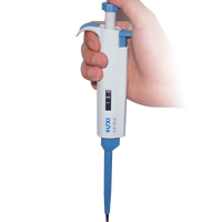 Micro pipettes variables réglables HUXI Micro pipette de laboratoire à canal unique en plastique durable