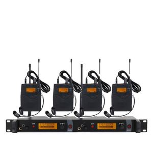 Sistema de Monitoreo Inalámbrico de Ultra Alta Frecuencia (UHF) con Auriculares LED de Plástico para Escenarios, Conferencias, Discursos, Enseñanza y Grabación - Product Image 3