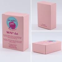Custom Corrugated Cardboard Box Packaging Wig Beauty Skincare Cosmetic Makeup Gift Packaging Box