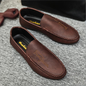 Nouveauté Été 2026 Mocassins <span class=keywords><strong>Homme</strong></span> en Similicuir PU, Chaussures de Conduite Décontractées à Semelle Souple, à Enfiler, <span class=keywords><strong>Tendance</strong></span> Streetwear, Couleur Unie, <span class=keywords><strong>Tendance</strong></span> Internet - Product Image 5