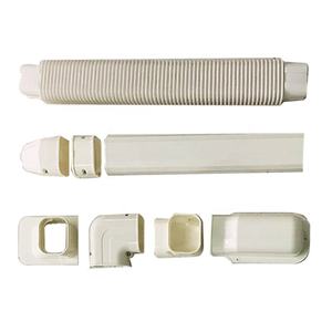 Australien Hot Sale Rohr abdeckung Kunststoff HAVC Kanal Klimaanlage Lineset Abdeckung Kits PVC AC Kanal Set - Product Image 2