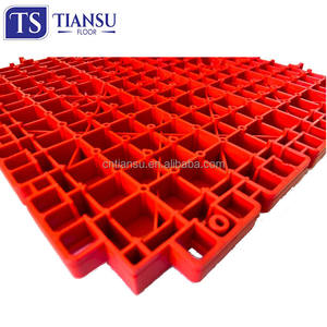 Terrains extérieurs de badminton et de pickleball Revêtement de sol TPV Carreaux de sol à emboîtement Carreaux pour sports de - Product Image 2