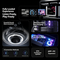 EDIFIER NEW CYBER Enceinte de bureau avec écran couleur RGB, stéréo HiFi 35W, charge rapide, enceinte active pour PC Gaming