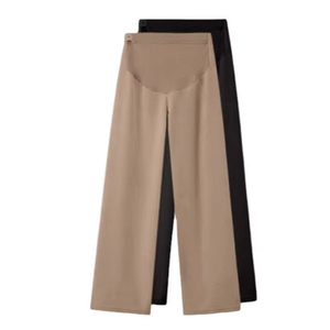 <span class=keywords><strong>Pantalon</strong></span> enceinte thermique hiver jambe <span class=keywords><strong>large</strong></span> maternité salon porter doublure polaire <span class=keywords><strong>pantalon</strong></span> décontracté pour la <span class=keywords><strong>grossesse</strong></span> - Product Image 2