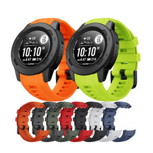 Correa <span class=keywords><strong>de</strong></span> silicona blanda para reloj Garmin Instinct 2 2S, brazalete deportivo para reloj Instinct 2 2S - Product Image 1