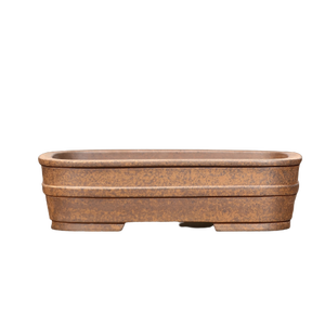 Maceta Zisha Cuadrada de Arcilla Duan Cocida al Leño, Maceta para Bonsái, Estilo Chino, Obra Maestra de la Cerámica - Product Image 5