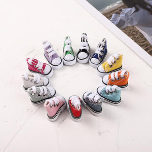 Zapatos de Muñeca de Silicona de 3.5CM Estilo Coreano para Muñecas de Salón, Llaveros de Pareja, China - Product Image 3