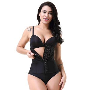 KSQ卸売レディーストップxs s m l xl xxl xxxl 4xl 5xl 6xlプラスサイズラテックススリミングファジャコロンビアコルセットウエストトレーナーボディシェイパー - Product Image 2