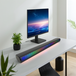 ETISTAR 2026 – Système Home Cinéma Soundbar <span class=keywords><strong>2</strong></span>.0 canaux coloré, Bluetooth, télécommande, HDMI ARC, OEM ODM – Meilleures ventes - Product Image 4