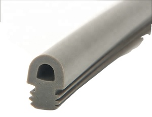 Tùy chỉnh ép đùn Nhựa Bàn viền con dấu cao su thời tiết dải chamfer kênh hồ sơ - Product Image 3